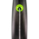 Lesa retractabila cu fir Flexi Color S Verde